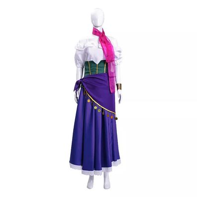 Cosplay The Hunchback of Notre Dame Esmeralda Kleider Halloween Maskerade Anzuge
