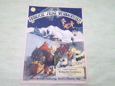 Fröhliche selige Weihnachtszeit Clemens Schmalstich Richard Birnbach Berlin
