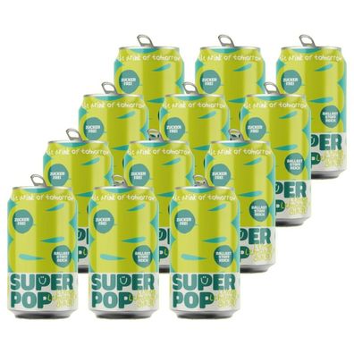 Super Pop 12er Set – Lime Lemongrass Ginger – von Pamela Reif – Funktionale Li
