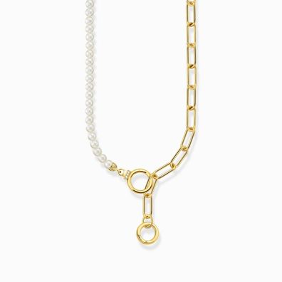 Thomas Sabo - KE2193-445-14-L47V - Collier - Damen - 925er Silber gelbvergoldet