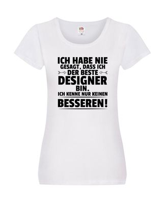 Der Beste Designer Beruf | Mode Damen Shirt Weiß