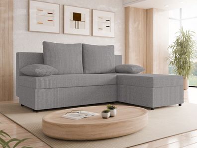 Polsterecke Naremaz Eckcouch Schlaffunktion Ecksofa Bettkasten Polstersofa Sofa M24