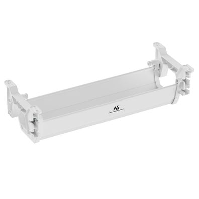 Steckdosenleiste Kabelorganisator Regal weiß MC-106 W Maclean