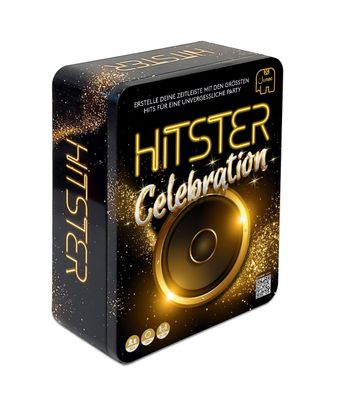 Jumbo Spiele 1110100688 Hitster Celebration, Partyspiel, Deutsche Version