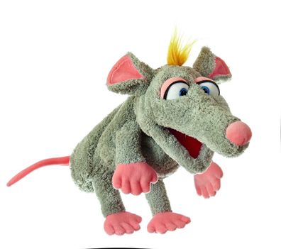 Living Puppets Schnurzpiepe die Ratte Handpuppe 34cm