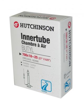 Fahrradschlauch Hutchinson Standard 28" 28" 700x18-25C, ranz.-Ventil 48 mm