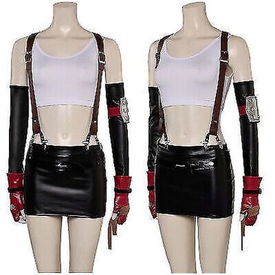 Final Fantasy VII Remakes Cosplay Tifa Lockhart Halloween Kostum fur Erwachsene