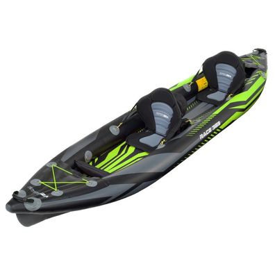 ExtaSea Race 385 2er Kajak aufblasbar Drop-Stitch Schlauchboot Kajak Vorführboot