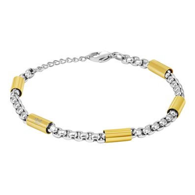 Police Schmuck Herrenarmband Radius Zweifarbig PEAGB0078501