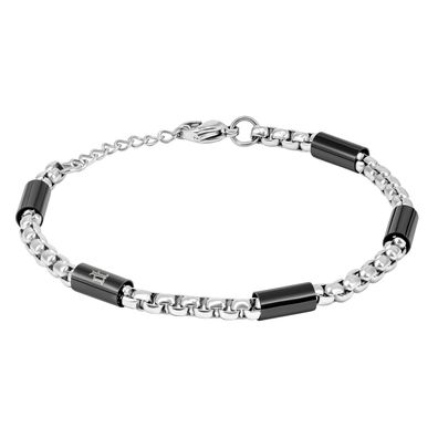 Police Schmuck Herren-Armband Radius Edelstahl/Schwarz PEAGB0078502