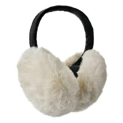 Clayre & Eef Ohrenschützer One Size Weiß Polyester