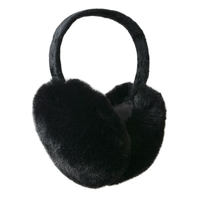 Clayre & Eef Ohrenschützer One Size Schwarz Polyester