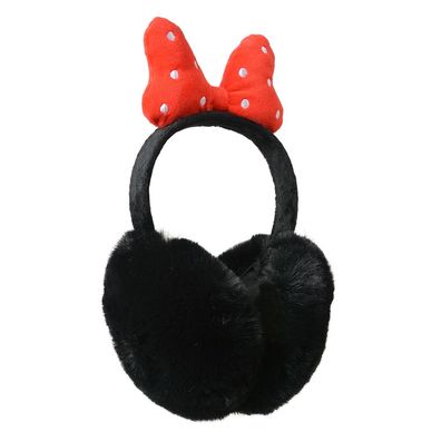 Clayre & Eef Ohrenschützer One Size Schwarz Polyester