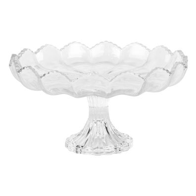 Clayre & Eef Maßstab Ø 23x12 cm Transparant Glas (Gr. Ø 23x12 cm)