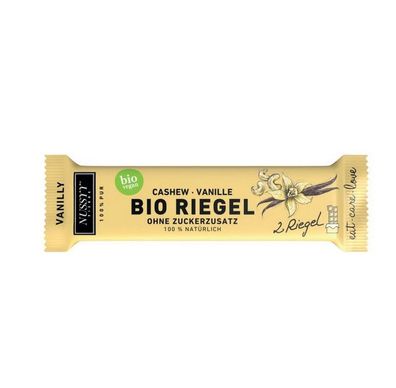 Bio Riegel Cashew-Vanille NUSSYY® 2 x 25g