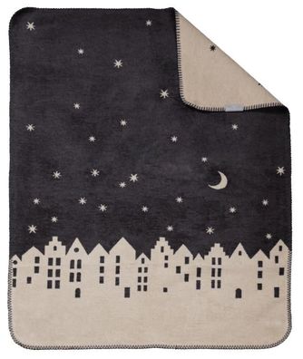 Räder Zuhause Decke Winterstadt, klein, 100x75cm, 92209 1 St