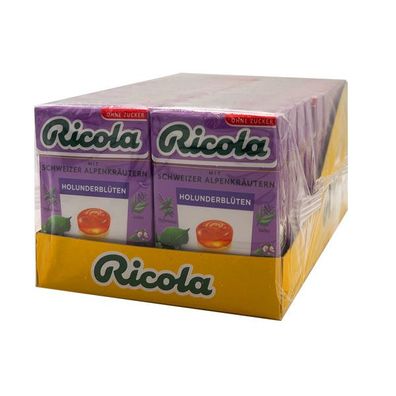 Ricola Holunderblüten Bonbons, 20x 50g
