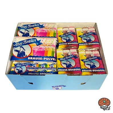 Ahoj-Brausesortiment 3-fach sortiert, Box mit den Klassikern 2,33kg