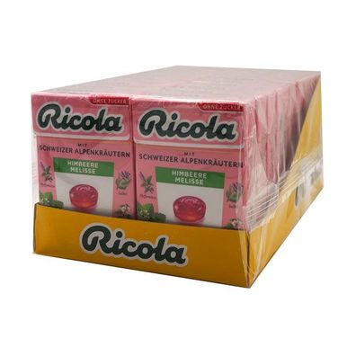 Ricola Himbeer Melisse Bonbons, 20x 50g