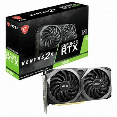 GeForce RTX 3060 VENTUS 2X 12G OC (3x DisplayPort, 1x HDMI 2.1)