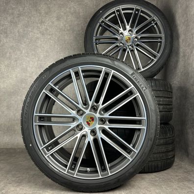 Sommerräder Porsche Panamera 21" Original Turbo IV Felgen 971 G2 GTS 4S S