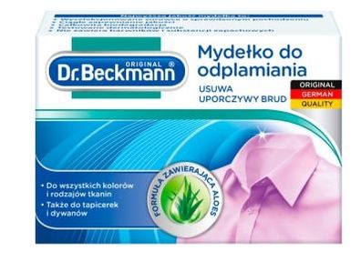 Dr. Beckmann Fleckenseife, 100g - Hochwirksames Fleckenentfernungsmittel