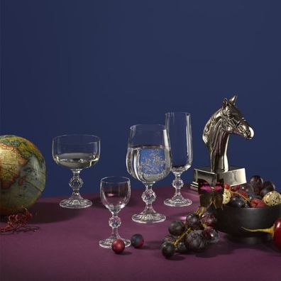 Celebration Kristallgläser Set 24 teilig, Sekt-, Wein- , Cognacschwenker, Likörgläser