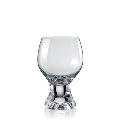 Rotweingläser Gina klar 340 ml 6er Set Kristallglas Bohemia Crystalex