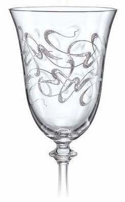 Rotweingläser Royal Ge. 350 ml 6er Set Kristallglas Bohemia Crystalex