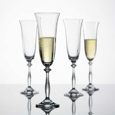 Sektgläser Sektglas Angela 190 ml 6er Set Bohemia Crystalex