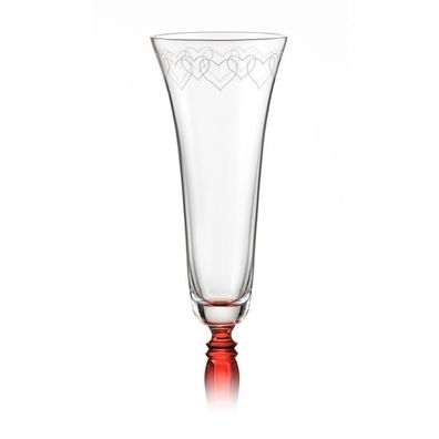 Sektglas Love Victoria 180 ml 2er Set Kristallglas Bohemia Crystalex
