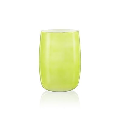 Vase Caribbean Dream Pistazie Kristallglas 180 mm