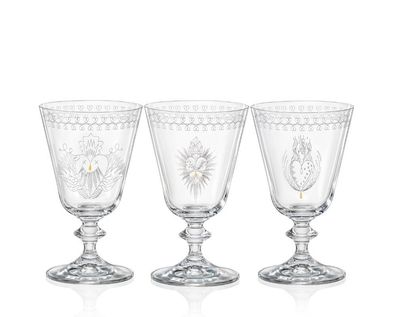 Weingläser Bella Nitro Kristallglas 260 ml 6er Set Kristallglas Bohemia Crystalex