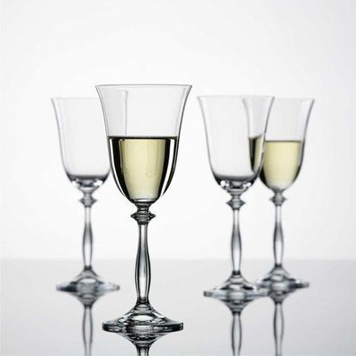 Weißweingläser Weinglas Angela klar 185 ml 6er Set Bohemia Crystalex