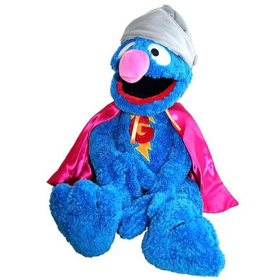 Super Grobi | Hand-Puppe | Sesamstrasse | 75 cm | Plüsch-Figur