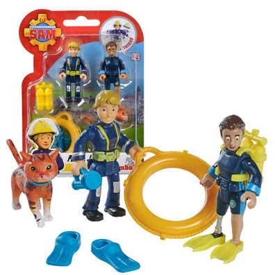 Penny, Jodie, Lion | Spiel-Figuren Set | Feuerwehrmann Sam | Simba