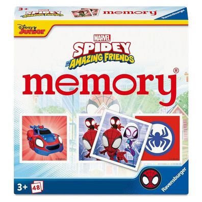 Mini Memory® | 48 Bildkarten | Spidey | Ravensburger Legespiel