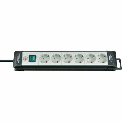 Brennenstuhl Steckdosenleiste Premium-Line 6x sw/grau 3m