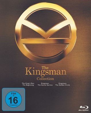 Kingsman - Movie Collection 1-3 (BR) 3Disc Min: 401/DD5.1/WS