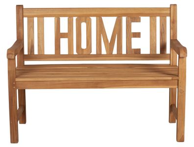 Teakholz Gartenbank HOME 120 cm