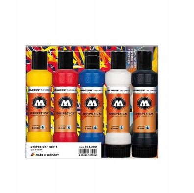 Molotow ONE4ALL Dripstick 6er Set 30ml