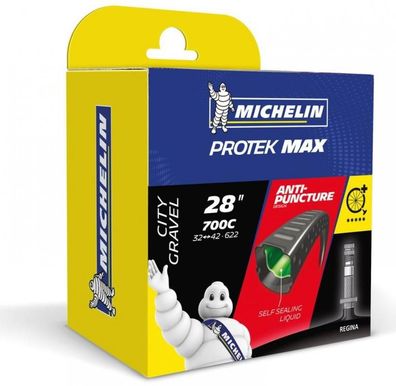 Michelin C4 Protek Max 26" Fahrradschlauch pannensicher Butyl Presta 40mm MTB Trekki
