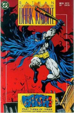Batman: Legends of the Dark Knight # 23 (Faith part 3) (Bart Sears) (USA, 1991)