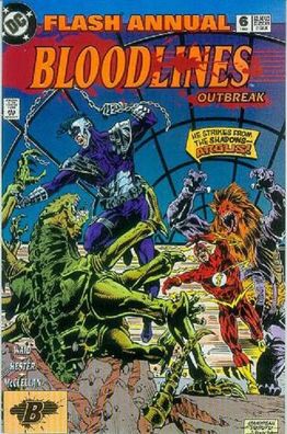 Flash Annual (2nd series) # 6 (Bloodlines Outbreak) (Phil Hester)(USA, 1993)
