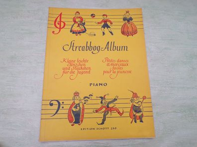 Streabbog Album Piano Tänzchen Petites danses Schott 250 Söhne & Co Ltd
