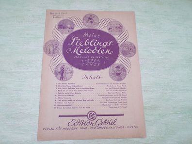 Meine Lieblingsmelodien Edition Gabriel Gerhard Winkler Hans Busch R M Siegel uva
