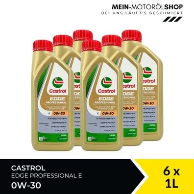 Castrol Edge Professional E 0W-30 6x1 Liter
