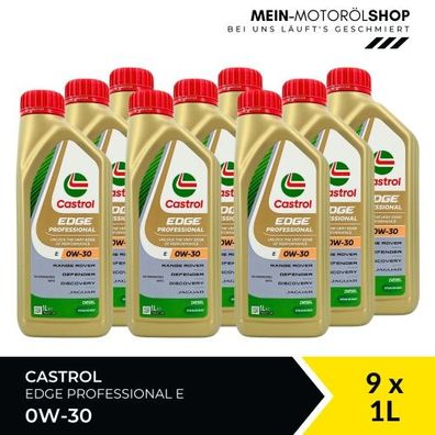Castrol Edge Professional E 0W-30 9x1 Liter