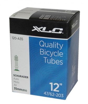 XLC Schlauch 12 1/2x2 1/4 AV 35mm 47/62-203 Kinderfahrrad Laufrad
