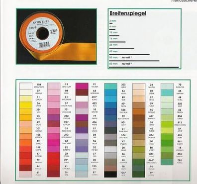 1m Satinband - Satin Luxe Double face